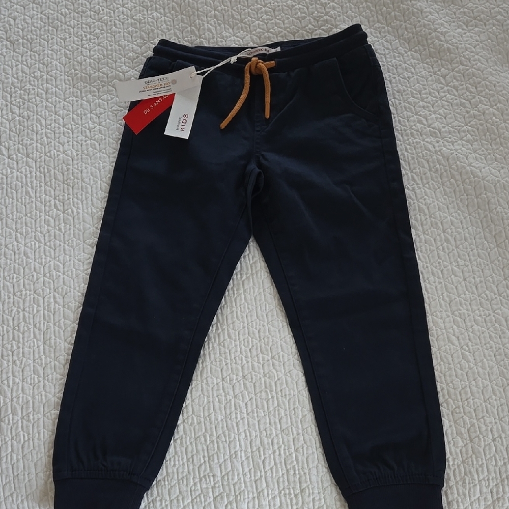 Kids Navy Jogger Pants  size 5